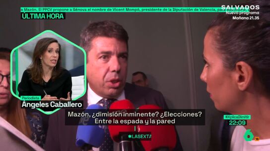 Caballero, tras conocer que Carlos Maz&oacute;n habr&iacute;a visto un v&iacute;deo de las inundaciones en Utiel: "Y se mantuvo en esa sobremesa siniestra"