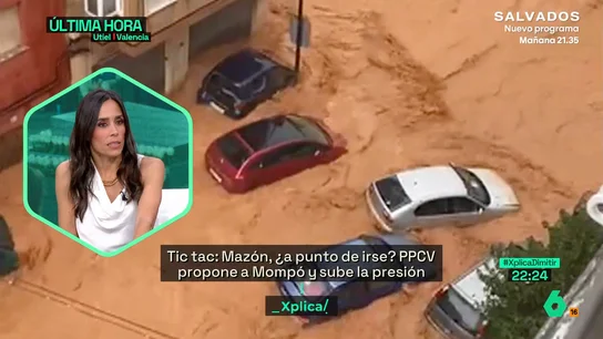 Pilar Velasco, sobre Carlos Mazón y su posible dimisión: "Va a llegar antes su caída política que su caída judicial" Pilar Velasco, sobre Carlos Mazón y su posible dimisión: "Va a llegar antes su caída política que su caída judicial"