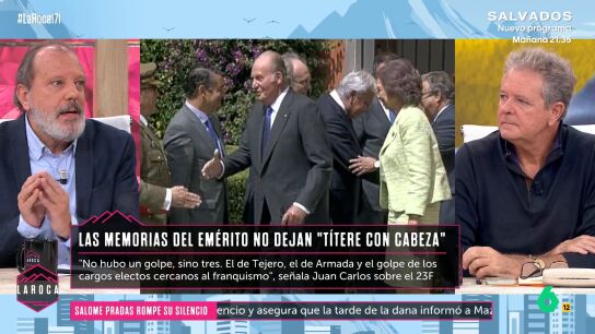 Fernando Rueda, sobre el 23F: "Por primera vez en la historia, Juan Carlos echa la culpa de todo a Alfonso Armada"