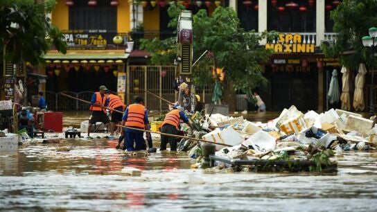 Lluvias torrenciales en Vietnam