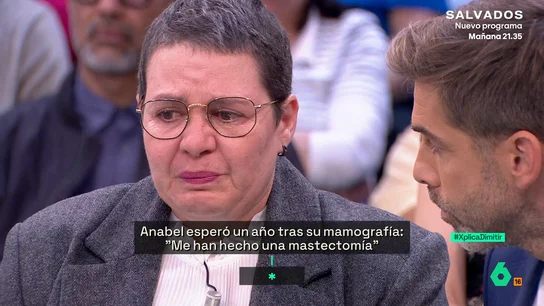 Anabel, afectada por los cribados Anabel, afectada por los cribados