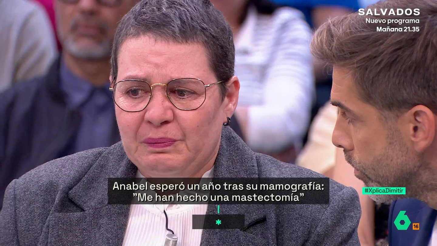 Anabel, afectada por los cribados Anabel, afectada por los cribados