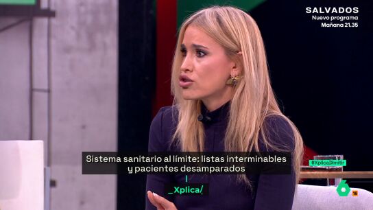 Afra Blanco, sobre la sanidad p&uacute;blica: "Esto va de elegir si nos queremos curar todos o solo los que se lo pueden pagar"