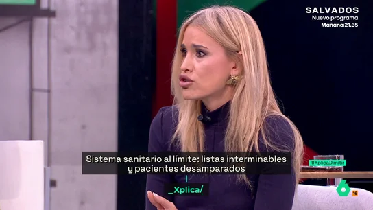 Afra Blanco, sobre la sanidad pública: "Esto va de elegir si nos queremos curar todos o solo los que se lo pueden pagar" Afra Blanco, sobre la sanidad pública: "Esto va de elegir si nos queremos curar todos o solo los que se lo pueden pagar"