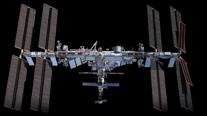 Imagen de archivo de la Estación Espacial Internacional en 2021