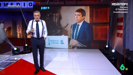 Wyoming, tajante con la dimisión de Carlos Mazón: "Es el principio de un nuevo capítulo de una historia infame" Wyoming, tajante con la dimisión de Carlos Mazón: "Es el principio de un nuevo capítulo de una historia infame"