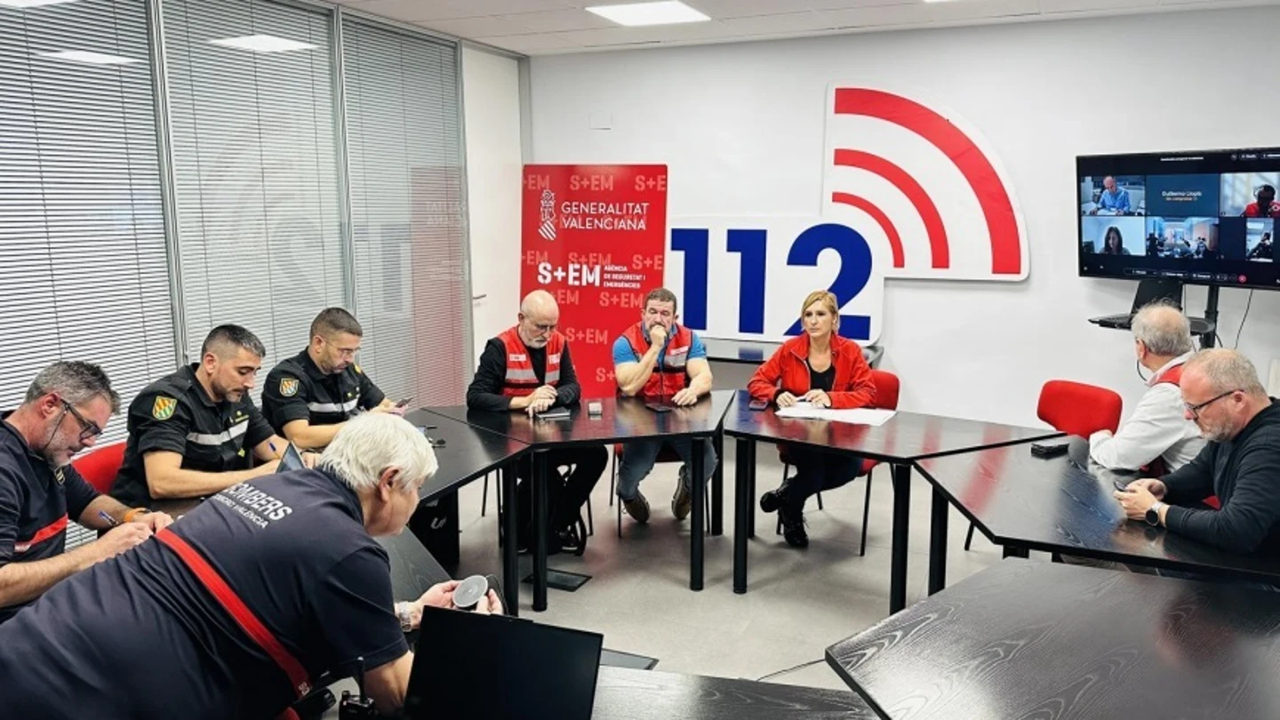 Imagen del Cecopi aportada por la representación de Salomé Pradas. Imagen del Cecopi aportada por la representación de Salomé Pradas.