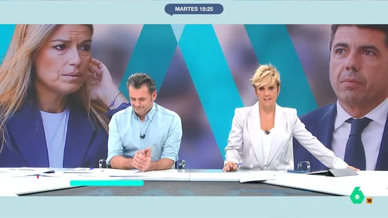 Cristina Pardo, a Vilaplana: "Que borrara los mensajes con Mazón no indica que fuera una relación simplemente cordial" Más Vale Tarde analiza los indicios que desmontarían la versión de Maribel Vilaplana de que su relación con Mazón no era "ni de amistad, ni de enemistad". La reflexión de Cristina Pardo sobre ello, en este vídeo.