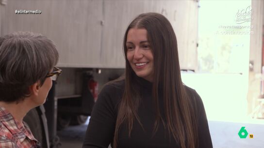  Nadia Nicolino explica a Thais Villas c&oacute;mo fue su primer d&iacute;a como camionera: "Pensaba que este mundo iba a ser m&aacute;s machista"