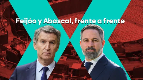 Alberto Núñez Feijóo y Santiago Abascal Alberto Núñez Feijóo y Santiago Abascal