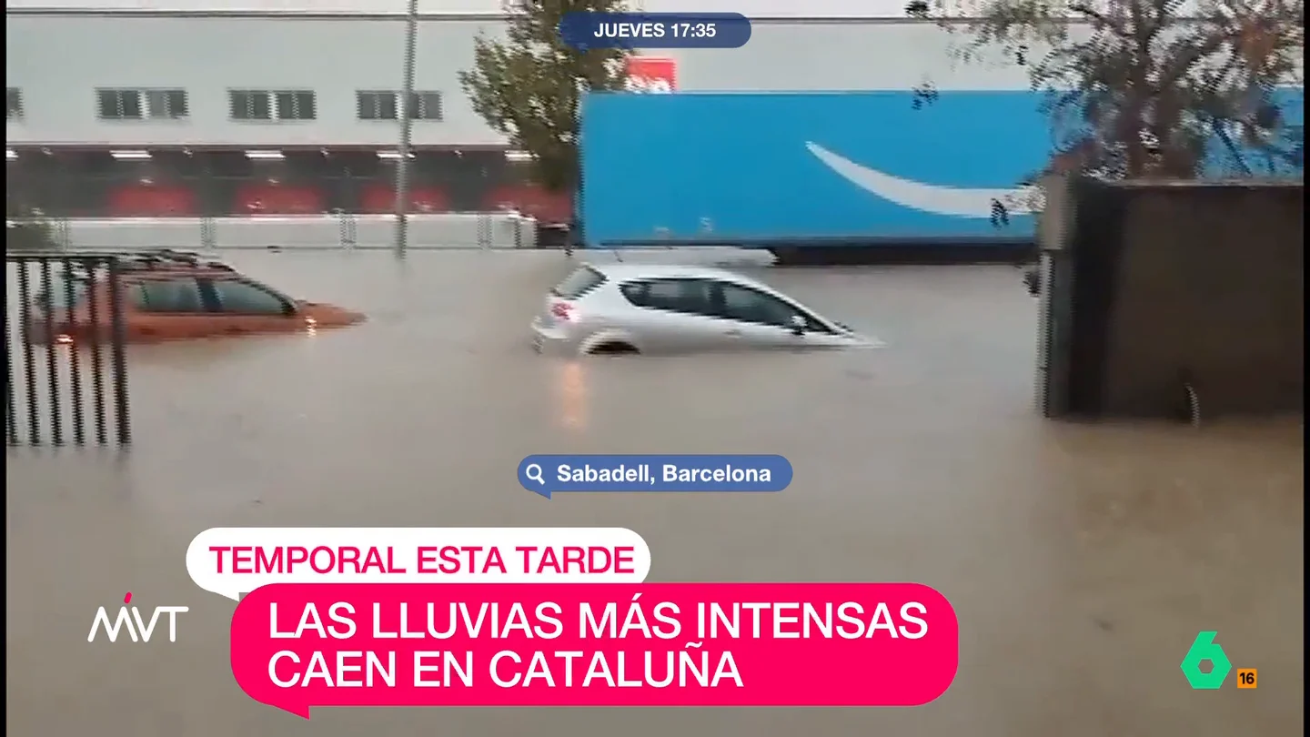 Las tormentas golpean Mallorca y Cataluña: caos en aeropuertos y calles anegadas Las tormentas golpean Mallorca y Cataluña: caos en aeropuertos y calles anegadas