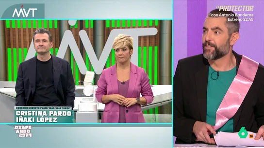 Dani Mateo, tras prohibirse Shein en Francia: "Como lo hagan en España, a ver dónde se visten los de La Isla de las Tentaciones" Dani Mateo, Iñaki López y Cristina Pardo analizan en este vídeo la decisión de Francia de prohibir temporalmente el acceso a Shein por el escándalo de las muñecas sexuales con aspecto de niñas que se vendían en la web china.