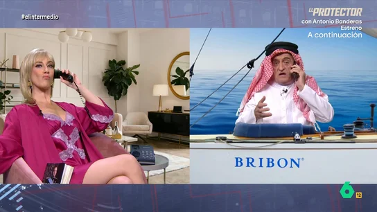 'Barbara Rey' reprocha al 'emérito' que no la mencione en sus memorias: "O hablas de mí o cuento lo de la otra paella con 'conejo'" Cristina Gallego y el Gran Wyoming se convierten en Bárbara Rey y el rey Juan Carlos I para mostrar cómo podría ser una llamada entre ambos tras la publicación de las memorias del emérito.