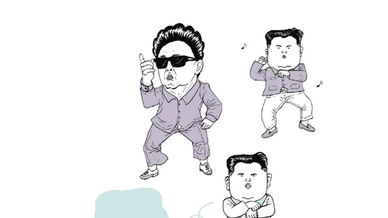 Detalle del cómic 'Mi amigo Kim Jong-un'. Detalle del cómic 'Mi amigo Kim Jong-un'.