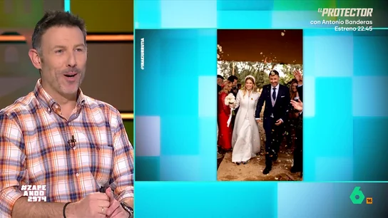 VÍDEO | Iñaki Urrutia vuelve a Zapeando siendo "un señor casado": "Entro en casa y tomo coñac" El pasado 27 de octubre el zapeador daba el sí quiero. Y, después de unos días de descanso para disfrutar de su luna de miel, Iñaki ha vuelto al programa.