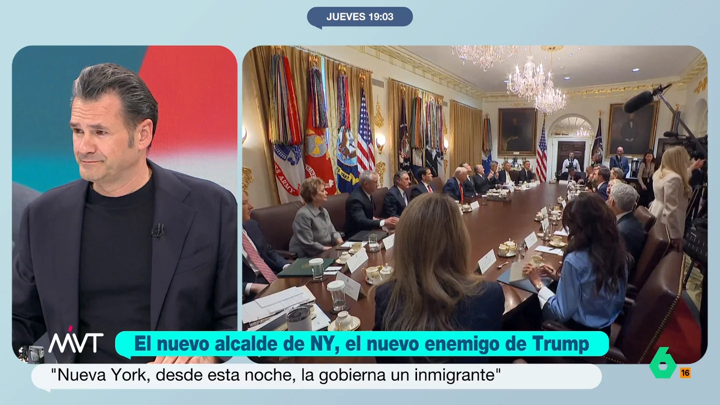 Iñaki López, sobre la victoria de Mamdani en Nueva York: "Ha ido al coste de la vida y ahí les ha metido mano" El candidato demócrata ha conseguido convertirse en el candidato más votado en las elecciones a la alcaldía de la Gran Manzana. Su victoria ha sido muy criticada por los republicanos, que consideran que promueve medidas "comunistas".