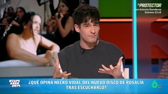 Necko Vidal escucha 'Lux', de Rosalía, en exclusiva y estas son sus primeras impresiones Quedan pocas horas para poder escuchar el nuevo disco de Rosalía, 'Lux', pero el violinista ya ha podido escuchar el nuevo trabajo de la cantante al completo. Descubre qué opina en el vídeo principal.