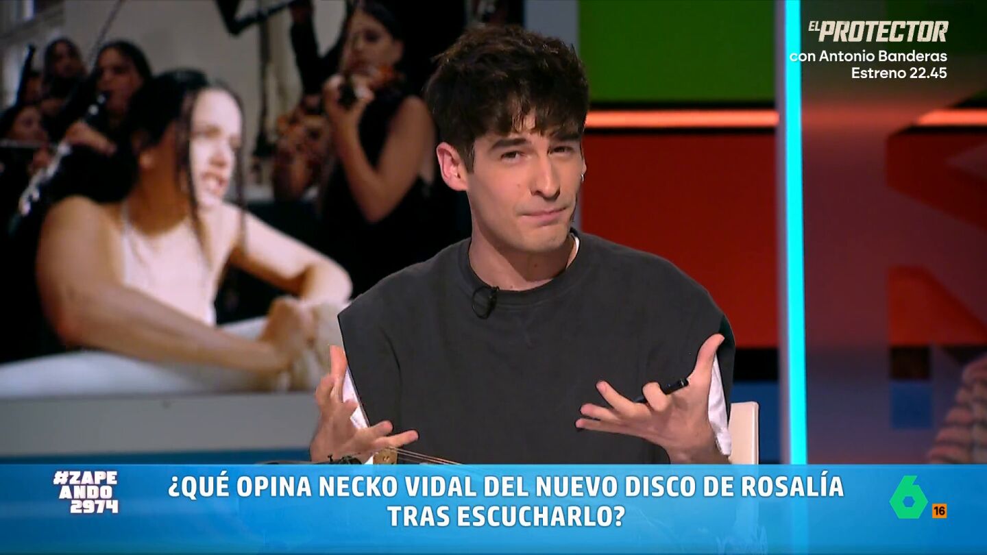 Quedan pocas horas para poder escuchar el nuevo disco de Rosal&iacute;a, 'Lux', pero el violinista ya ha podido escuchar el nuevo trabajo de la cantante al completo. Descubre qu&eacute; opina en el v&iacute;deo principal. 