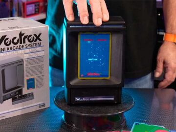 La nueva Vectrex Mini en Kickstarter