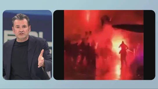 Iñaki López, sobre la pelea entre ultras en Vallecas: "A ver qué padre lleva a su hijo al estadio con estos andando por la calle" Iñaki López, sobre la pelea entre ultras en Vallecas: "A ver qué padre lleva a su hijo al estadio con estos andando por la calle"