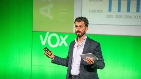 El diputado de Vox Carlos H. Quero, en una imagen de archivo El diputado de Vox Carlos H. Quero, en una imagen de archivo