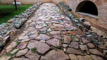 Calzada romana en Mérida