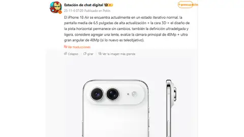 La filtración traducida La filtración traducida