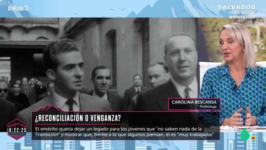 Carolina Bescansa, tajante con el rey em&eacute;rito por sus declaraciones sobre la Transici&oacute;n: "Que diga que ha tra&iacute;do la democracia&hellip;"