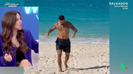 Tatiana Arús, sobre el vídeo de Maluma presumiendo de torso sin su camiseta de tirantes: "Para un día que se la quita, habrá que lavarla" Tatiana Arús, sobre el vídeo de Maluma presumiendo de torso sin su camiseta de tirantes: "Para un día que se la quita, habrá que lavarla"