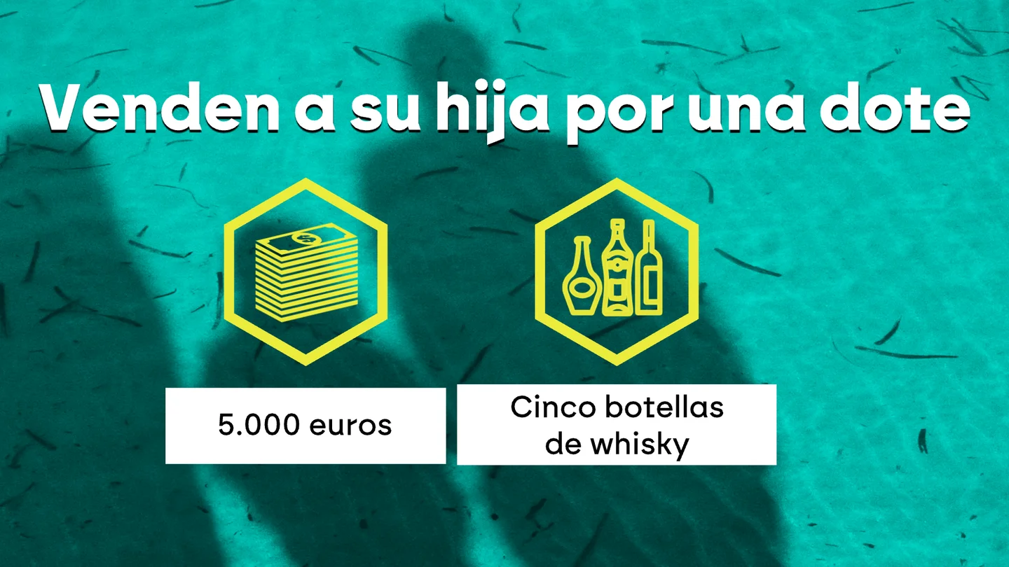 La joven fue presuntamente vendida por 5.000 euros. La joven fue presuntamente vendida por 5.000 euros.