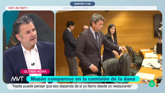 Iñaki López, a Mazón tras victimizarse en la comisión: "Es sorprendente que no se le caiga la cara de vergüenza" El expresidente valenciano ha acudido a su comparecencia en Les Corts acompañado de seis asesores. Se ha limitado a leer un texto en el que, por ejemplo, ha dicho que si hubiera sabido la magnitud de la tragedia su agenda habría sido distinta.