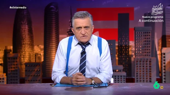 Wyoming, sobre la comparecencia de Mazón en Les Corts: "No veía a nadie echar tantos balones fuera desde Morata" Wyoming analiza en este vídeo la comparecencia de Carlos Mazón, donde ha evitado contestar preguntas y ha leído un discurso en el que evitaba responsabilidades y culpaba al Gobierno de Pedro Sánchez.