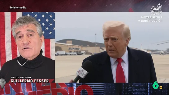 Guillermo Fesser, sobre los indultos de Trump: "En general, en EEUU, son una vergüenza, un cachondeo" El corresponsal expone que recientemente Trump ha indultado a Rudy Giuliani y Mark Meadows. Además, se rumorea que el siguiente indulto es el de Ghislaine Maxwell, cómplice de Epstein, que está condenada a 20 años por tráfico sexual de menores.