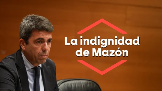 Carlos Mazón en la comisión de investigación de la DANA. Carlos Mazón en la comisión de investigación de la DANA.