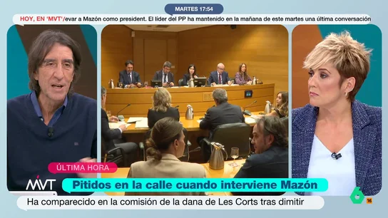Benjamín Prado, sobre la comparecencia de Mazón: "Ha leído el discurso como un estudiante de primero de primaria" Benjamín Prado valora en este vídeo la intervención de Carlos Mazón en la comisión de la DANA de Les Corts y sentencia: "Muerte, Mazón y mentiras son las tres 'm' que han arrasado este caso de principio a fin".
