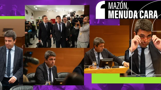 Mazón ante la comisión sobre la DANA: tranquilo, pasota, móvil en mano y ninguna respuesta clara Mazón ante la comisión sobre la DANA: tranquilo, pasota, móvil en mano y ninguna respuesta clara