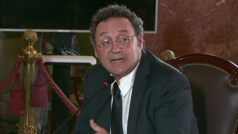 El fiscal general del Estado en el juicio en el Supremo