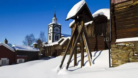 Roros, en Noruega Roros, en Noruega