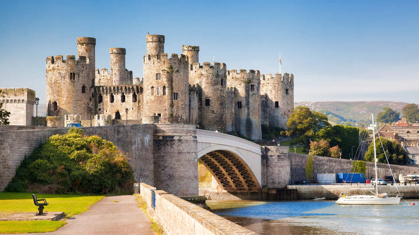 Castillo de Conwy en Gales, Reino Unido Castillo de Conwy en Gales, Reino Unido