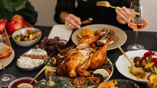 Menú típico de Acción de Gracias Menú típico de Acción de Gracias