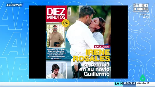 El beso de Irene Rosales y Guillermo Rosales tras separarse: "Ella no quiere que Kiko Rivera hable de él" El beso de Irene Rosales y Guillermo Rosales tras separarse: "Ella no quiere que Kiko Rivera hable de él"