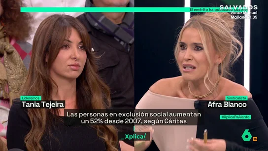 Afra Blanco afirma que "la clase media es una trampa y nunca existió": "Si necesitas trabajar eres clase trabajadora" Afra Blanco afirma que "la clase media es una trampa y nunca existió": "Si necesitas trabajar eres clase trabajadora"