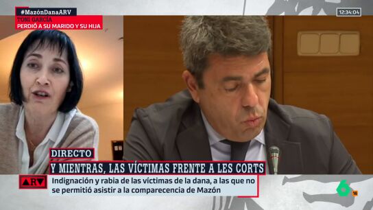 To&ntilde;i, v&iacute;ctima de la DANA, carga contra Maz&oacute;n tras vetarles en Les Corts: "Es el peor president de la historia. Un miserable"