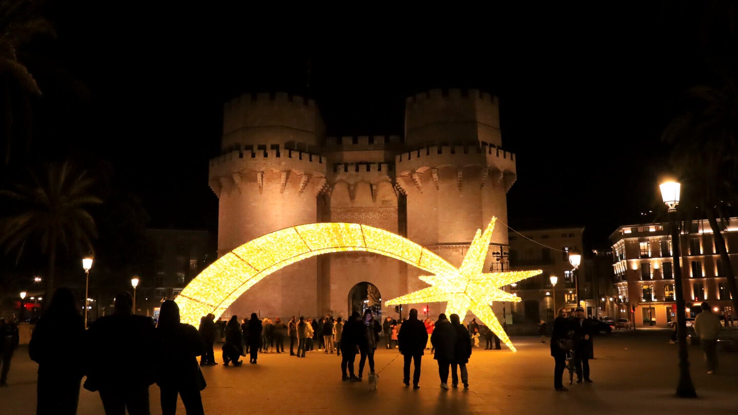Luces de Navidad en Valencia