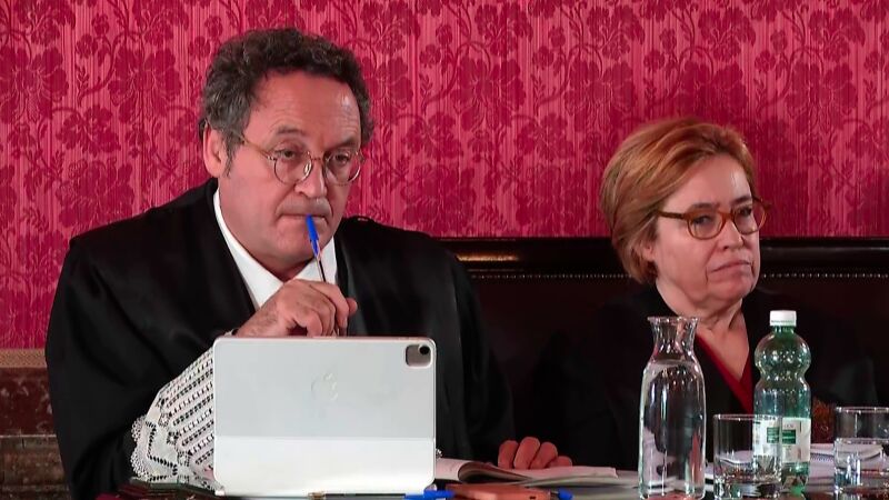 El fiscal general del Estado, Álvaro García Ortiz, durante la jornada del juicio contra él celebrada este miércoles