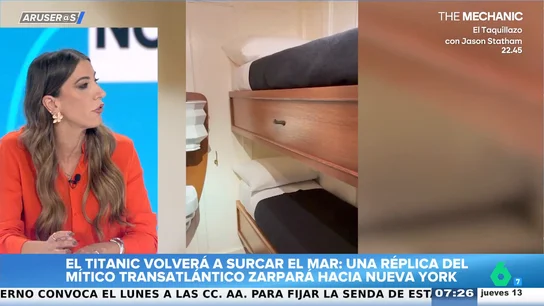 Alfonso Arús, tras conocer que una réplica el Titanic volverá a zarpar en 2027: "Yo ahí no me monto" Alfonso Arús, tras conocer que una réplica el Titanic volverá a zarpar en 2027: "Yo ahí no me monto"