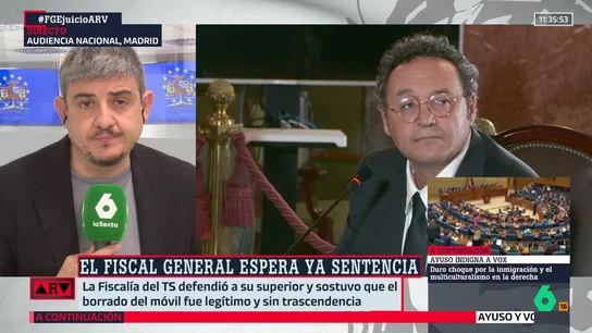 El pronóstico de Alfonso Pérez Medina sobre la sentencia del fiscal general: "Puede haber disparidad de criterios en el tribunal" El pronóstico de Alfonso Pérez Medina sobre la sentencia del fiscal general: "Puede haber disparidad de criterios en el tribunal"