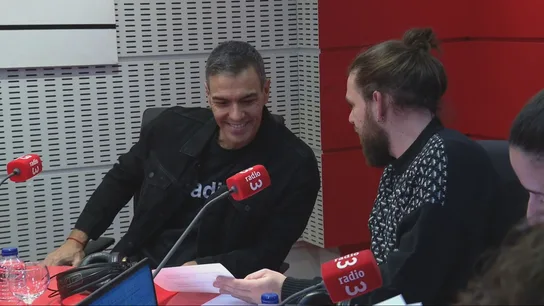 Pedro Sánchez, en 'Radio 3' Pedro Sánchez, en 'Radio 3'
