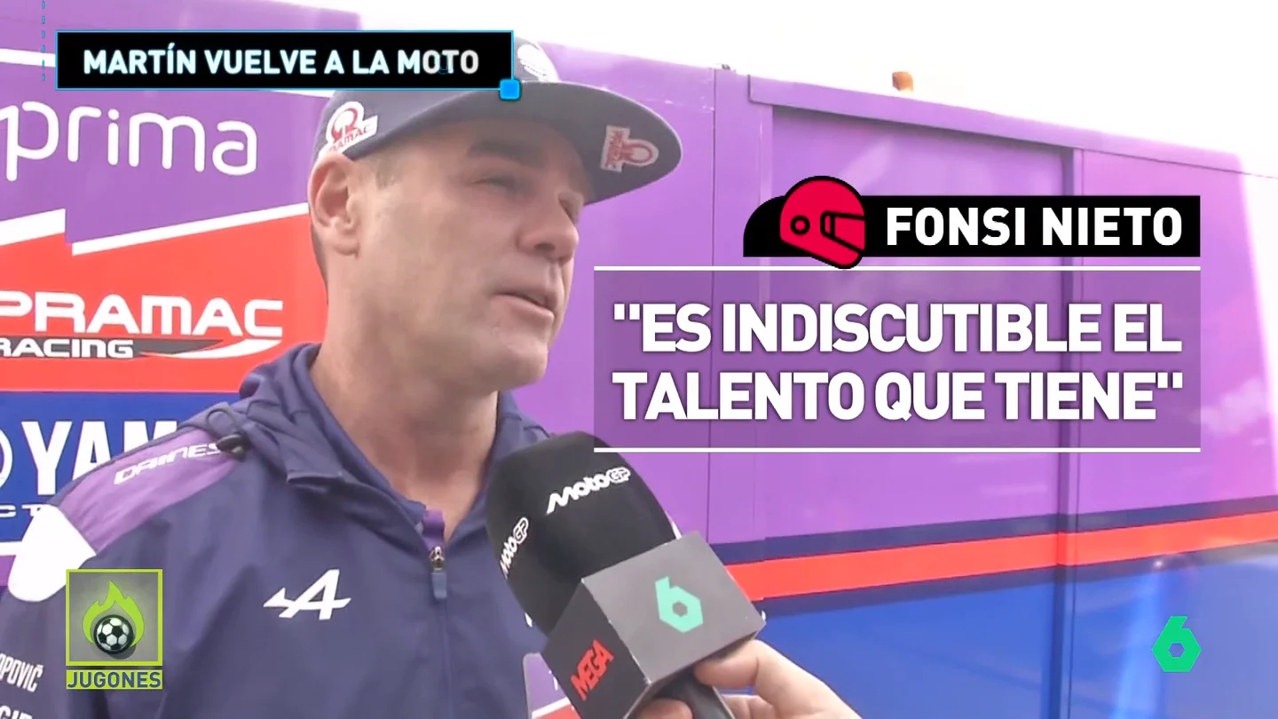 La seria advertencia de Fonsi Nieto tras el regreso de Jorge Martín: "Será cuestión de tiempo que..." La seria advertencia de Fonsi Nieto tras el regreso de Jorge Martín: "Será cuestión de tiempo que..."