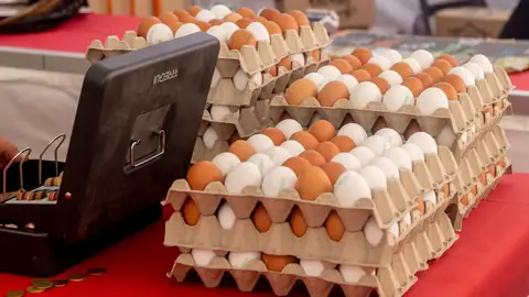 Huevos en un mercado de Madrid Huevos en un mercado de Madrid/ Ricardo Rubio / Europa Press